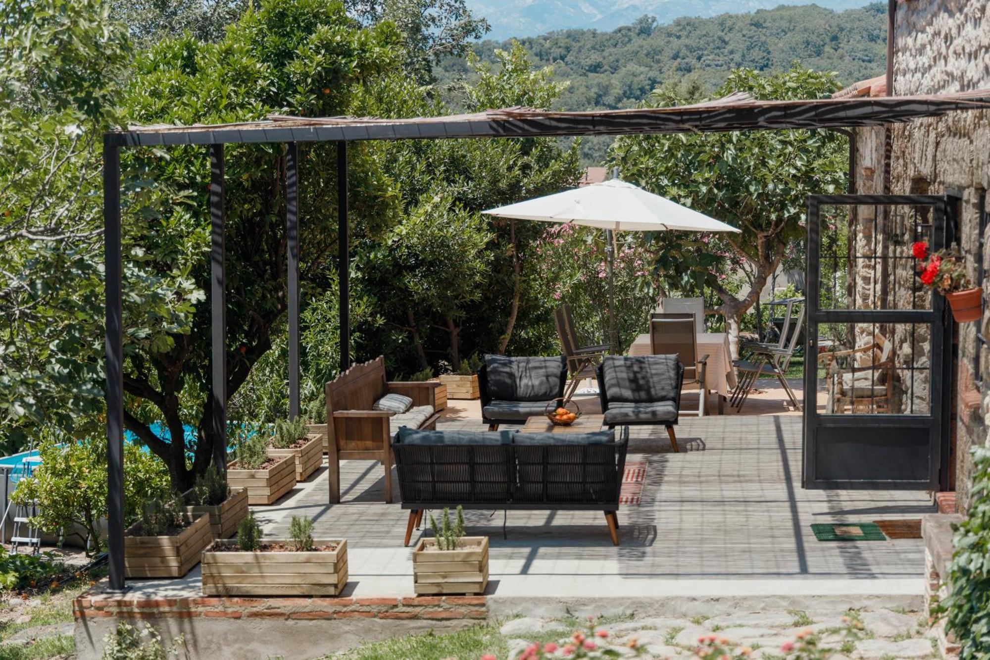 Casa Rural En Candeleda Con Piscina Y Un Maravilloso Jardin Zewnętrze zdjęcie